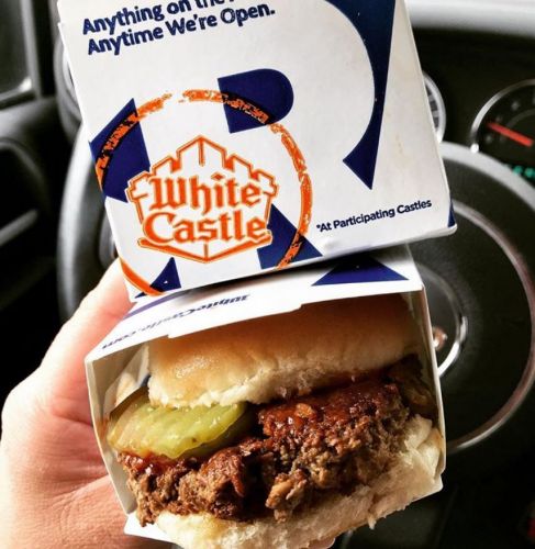 10. White Castle tem um controle deslizante Vegan Impossible em seu menu