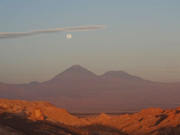 Vale da Lua, deserto do Atacama, no Chile