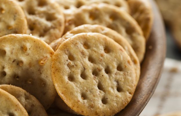 Snacks com baixo teor de gordura