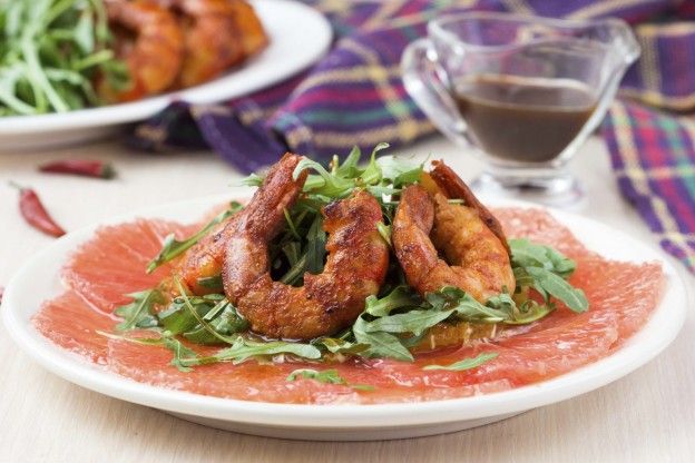 Carpaccio de toranja