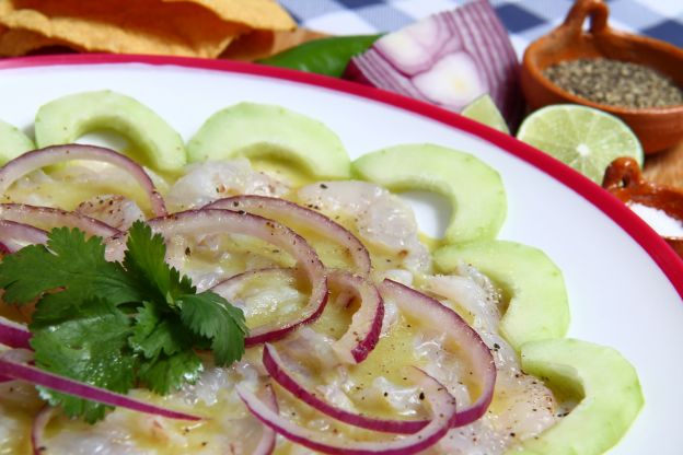 Aguachile de peixe