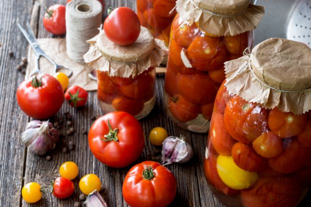 Tomate cereja em conserva