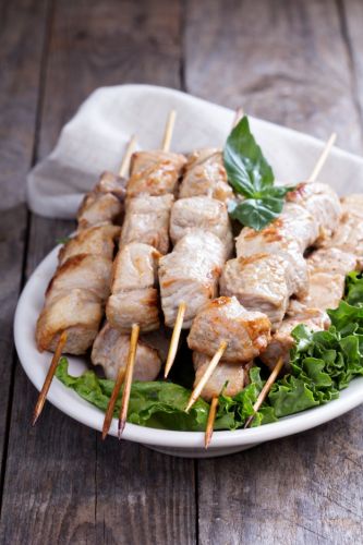 Brochettes de frango