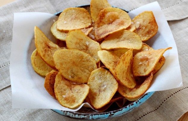 Chips caseiros de batata