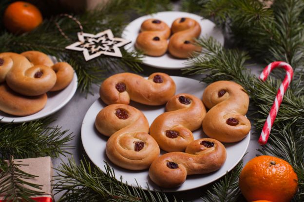 Lussekatter / Saffransbullar - Suécia