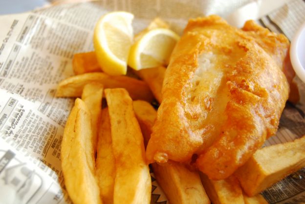 Inglaterra: Fish and Chips