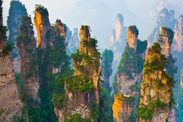 Parque Nacional Zhangjiajie, na China