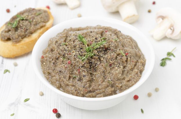 Caviar de funghi e berinjela