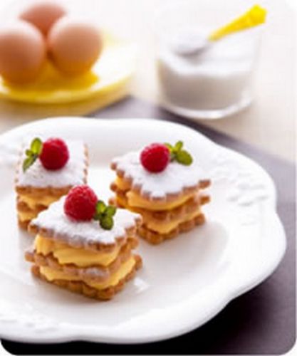 Mille-feuille de biscoitos