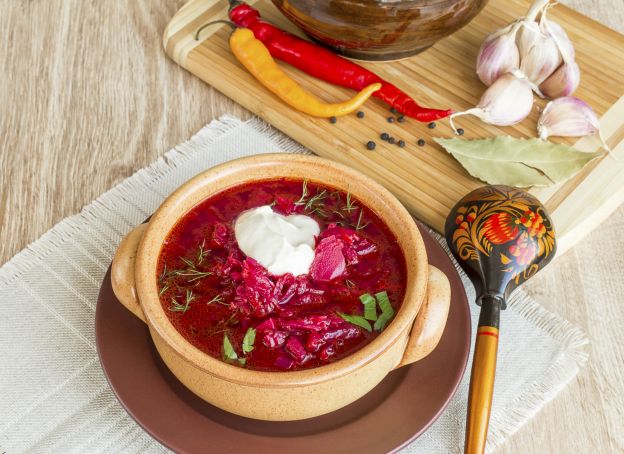 Borscht - Sopa de beterraba do leste europeu