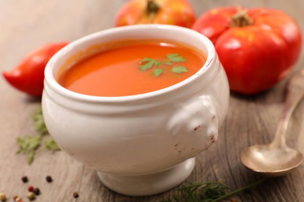 Sopa expresso de tomate