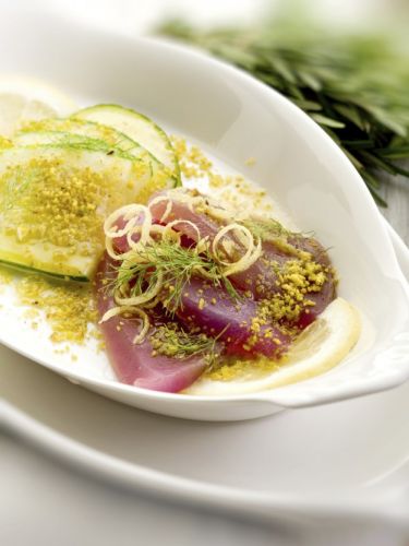 Carpaccio de pepino