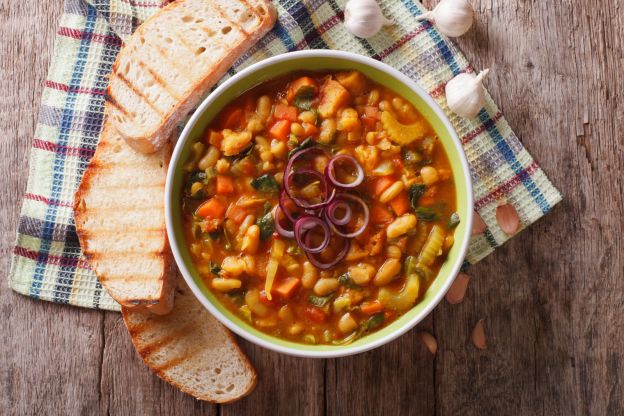 Pasta e fagioli alla veneta - Massa e feijão venezianos