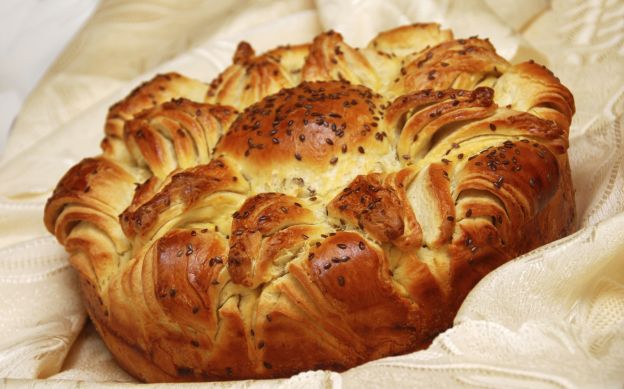 21. Brioche com sementes de gergelim