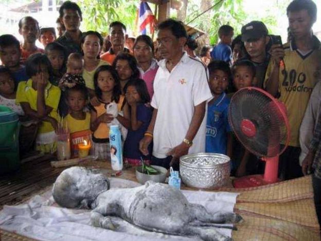 Cadáver alienígena da Tailândia