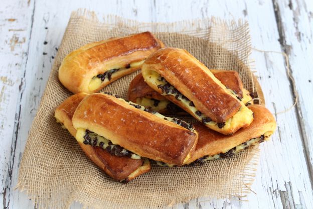 7. Brioche suíço com pepitas de chocolate