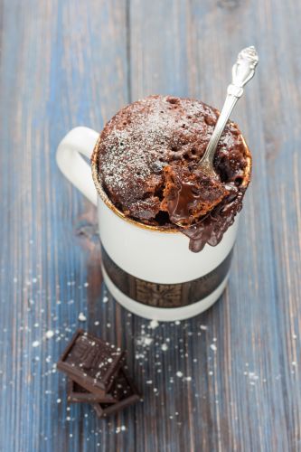 Mugcake de chocolate