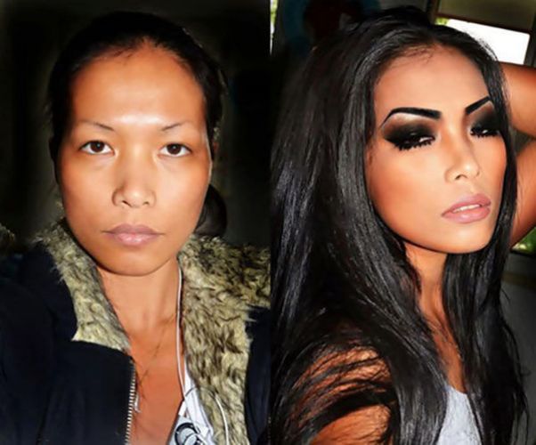 Contouring: antes e depois