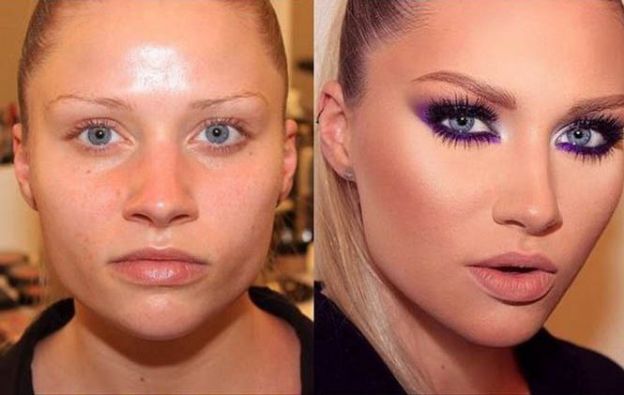 Contouring: antes e depois