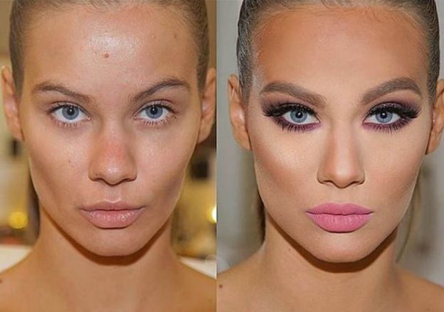 Contouring: antes e depois