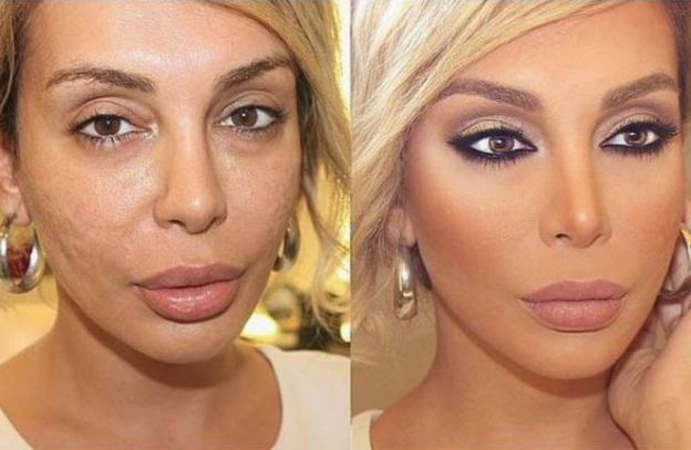 Contouring: antes e depois