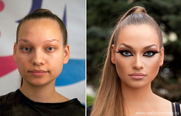 Contouring: antes e depois