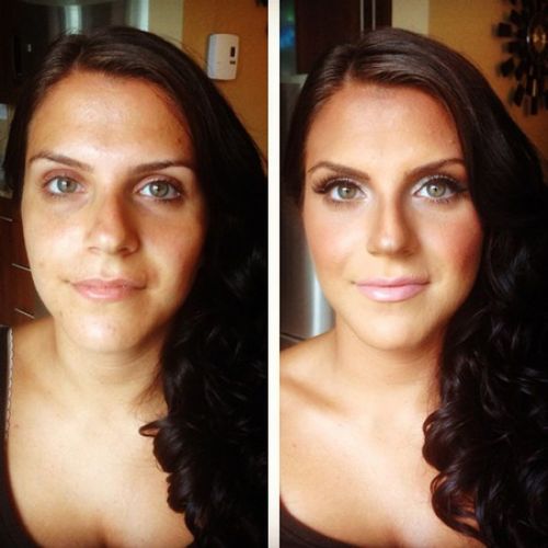 Contouring: antes e depois