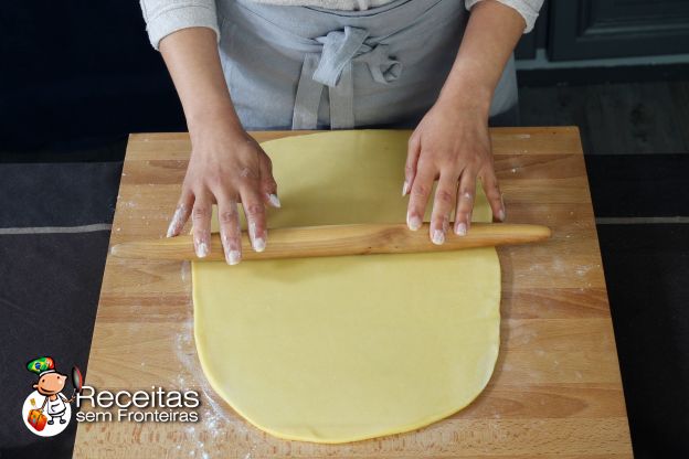 Preparação da massa