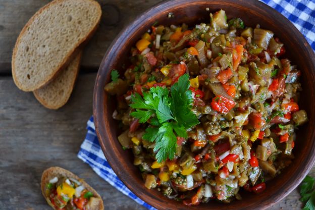 Antepasto de berinjela à italiana