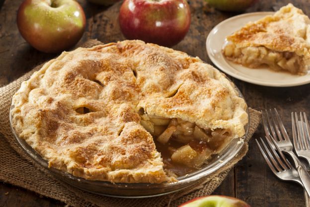 Apple Pie: Torta de maçãs americana