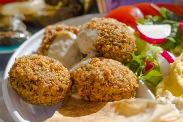 Falafel de lentilhas