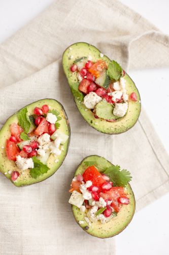 Salada rápida de abacate