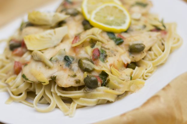 Piccata al limone (Piccata com limão)