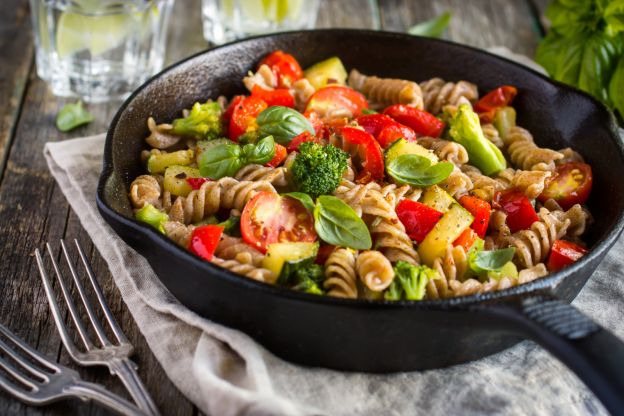 Macarrão com Legumes