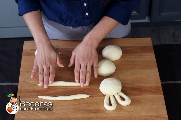 Preparar os pãezinhos