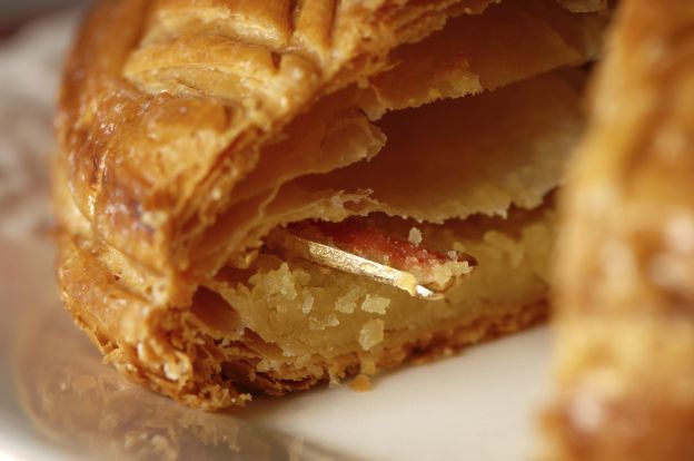 Galette des Rois com amêndoas