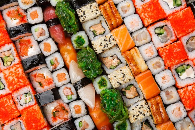 Esta pequena medalhista de ouro olímpico japonasa podia comer...