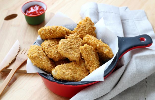 Nuggets de frango caseiro