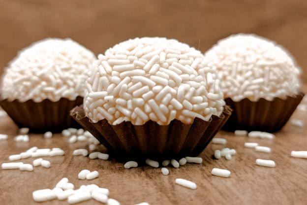 Brigadeiro de limão siciliano