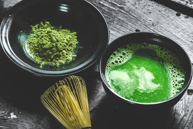 Chá Matcha como no Japão