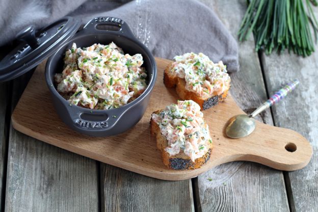 Rillette de salmão