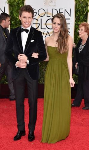 Eddie Redmayne e sua mulher, Hannah Bagshawe