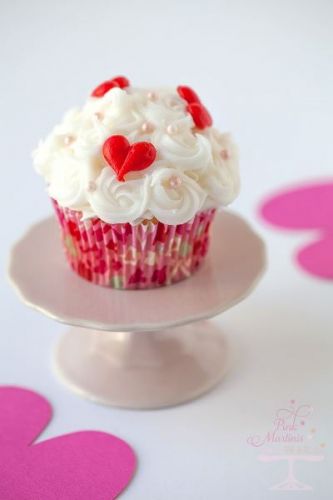 Cupcakes de ramo de flores