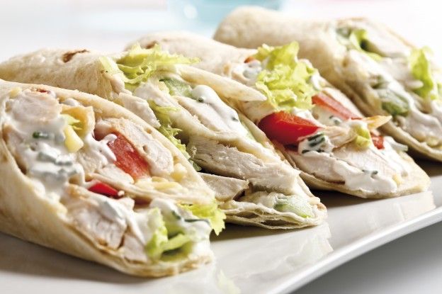 Wraps de frango