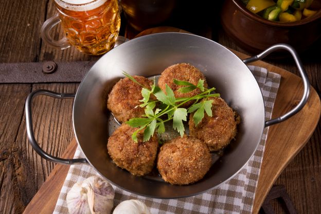 Croquete de tutu de feijão