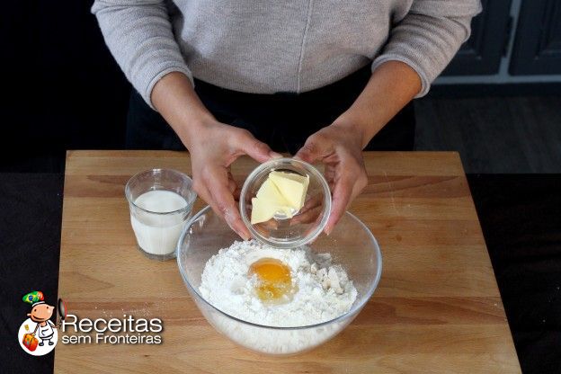 A massa do pão