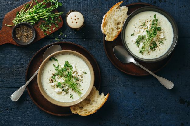 Sopas Misturadas - Adicione batatas para obter cremosidade, em vez de creme de leite integral