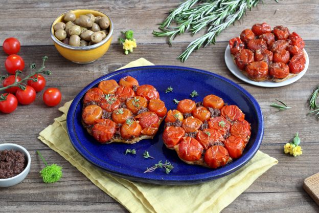 Mini Tarte Tatin de tomates