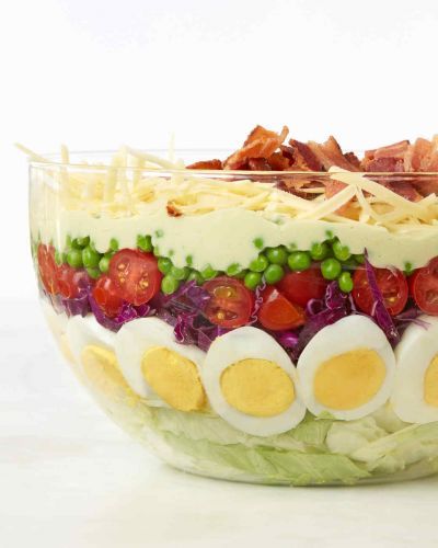 25. Salada sete camadas