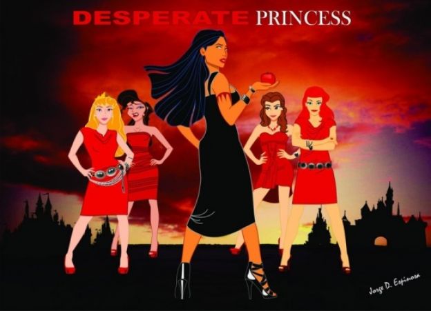 As princesas Disney como Desperate Housewives